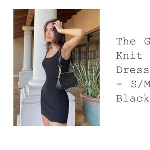 Princess Polly Organic Cotton Gracie Knit Mini Tank Dress